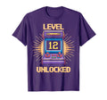 Level 12 Unlock Birthday Gamer 12 T-Shirt - Custom Art Print Men Women - T-Shirt, Sweatshirt, Hoodie