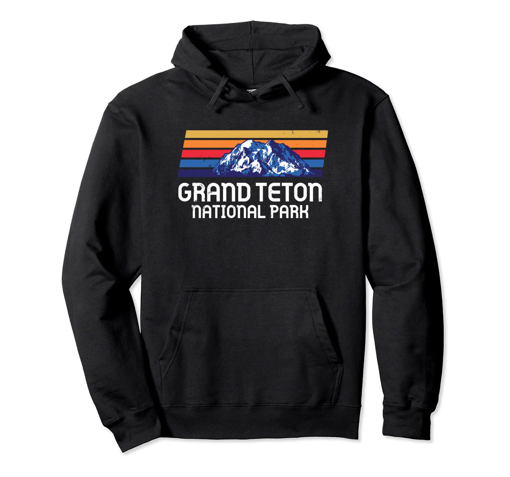 Grand Teton National Park Wyoming State Hoodie - Unique Graphic Men Women - T-Shirt, Sweatshirt, Hoodie