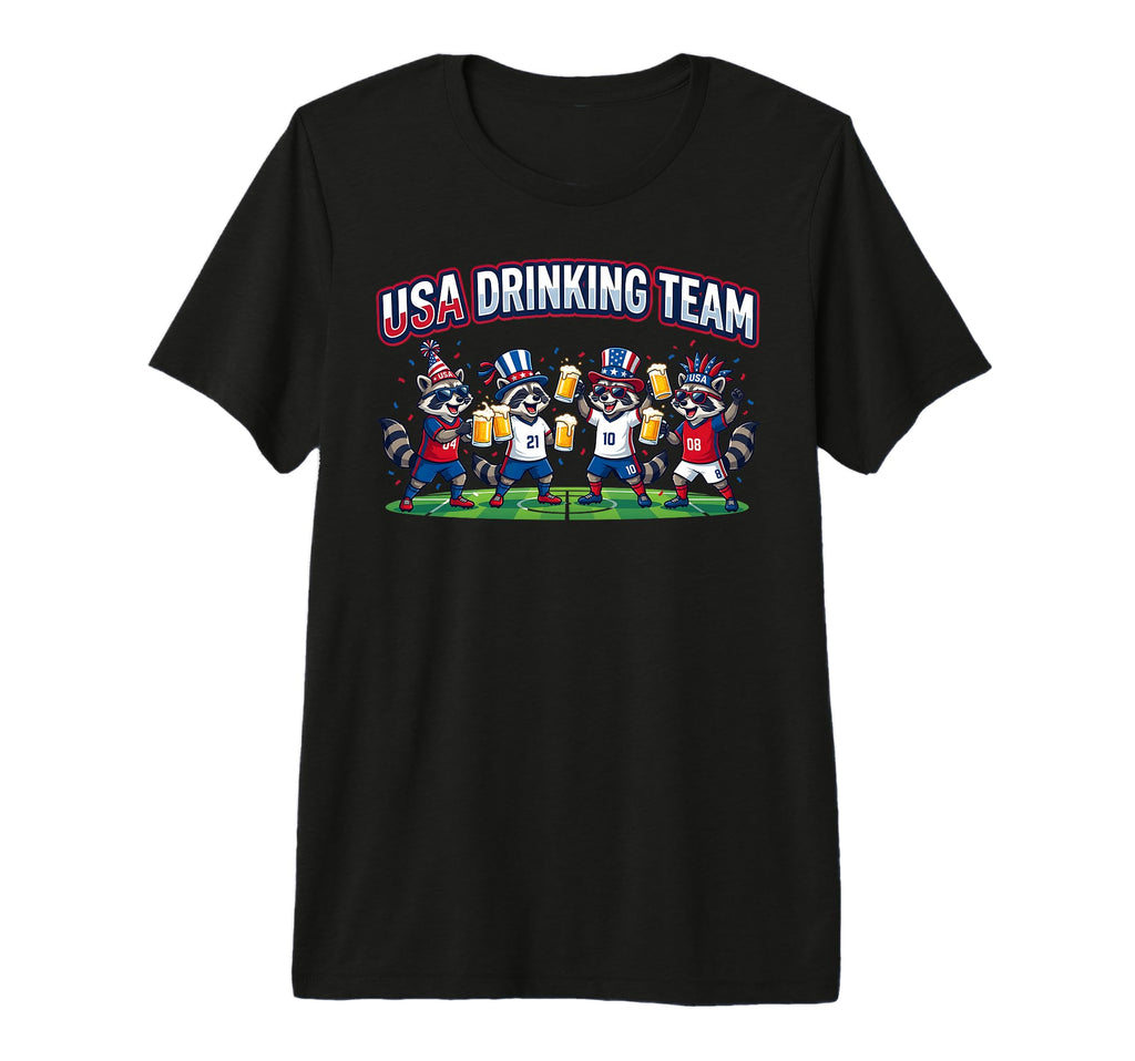 Usa Raccoon Soccer Tournament 2016 T-Shirt - Fun Novelty Design Unisex - T-Shirt, Sweatshirt, Hoodie