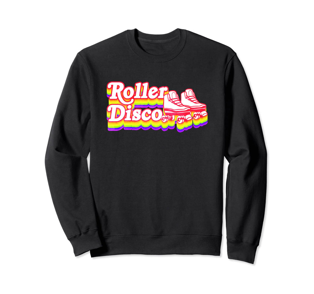 Roller Disco Roller Skate Sweatshirt - Fun Novelty Design Unisex - T-Shirt, Sweatshirt, Hoodie