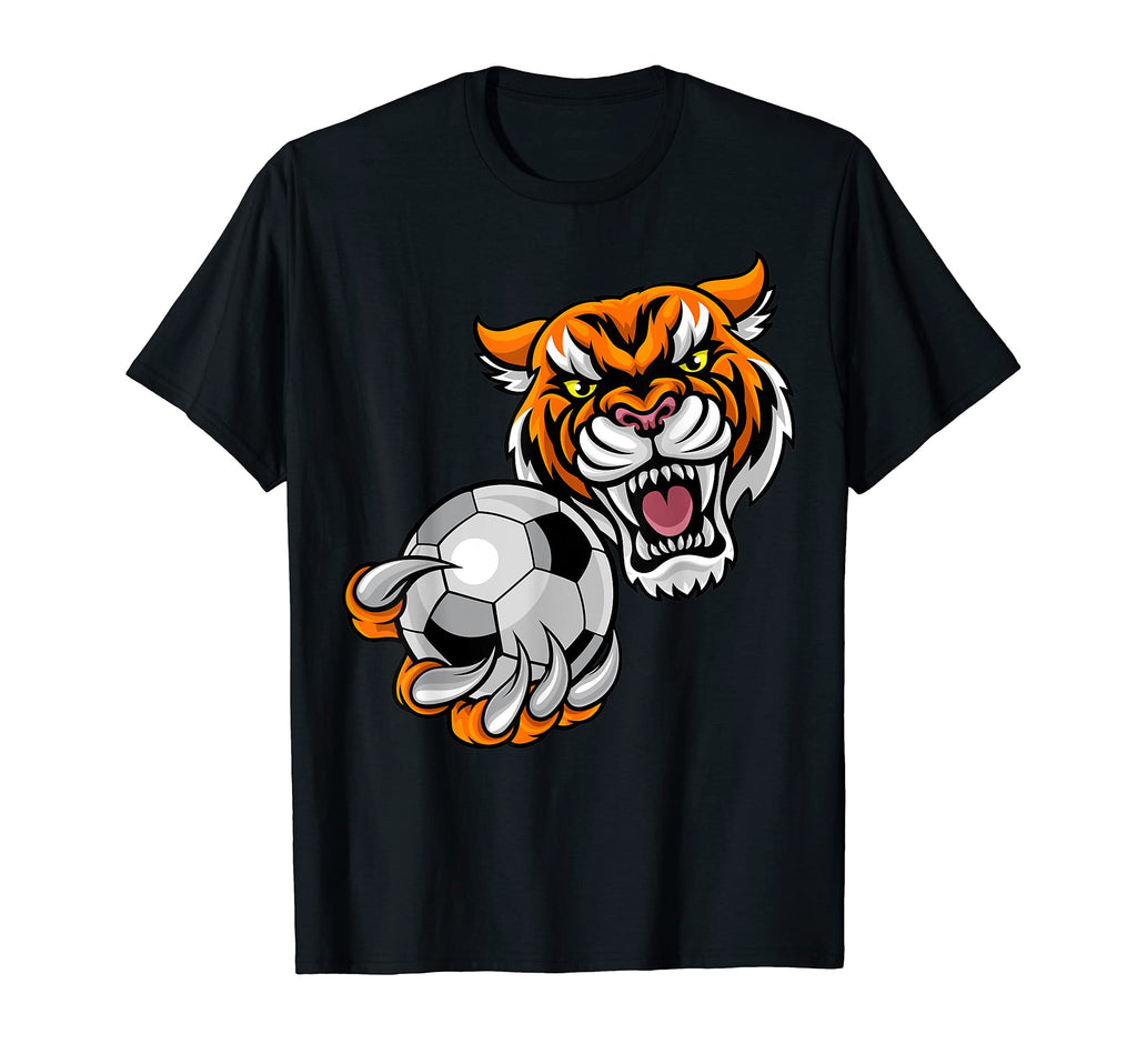 Tiger Sports Team Mascot Holding T-Shirt - Aesthetic Graphic Men Women - T-Shirt, Sweatshirt, Hoodie