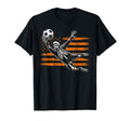 Skeleton Goalkeeper Holding Soccer T-Shirt - Custom Art Print Men Women - T-Shirt, Sweatshirt, Hoodie