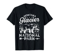 Glacier National Park Bear Montana T-Shirt - Graphic Print Unisex - T-Shirt, Sweatshirt, Hoodie