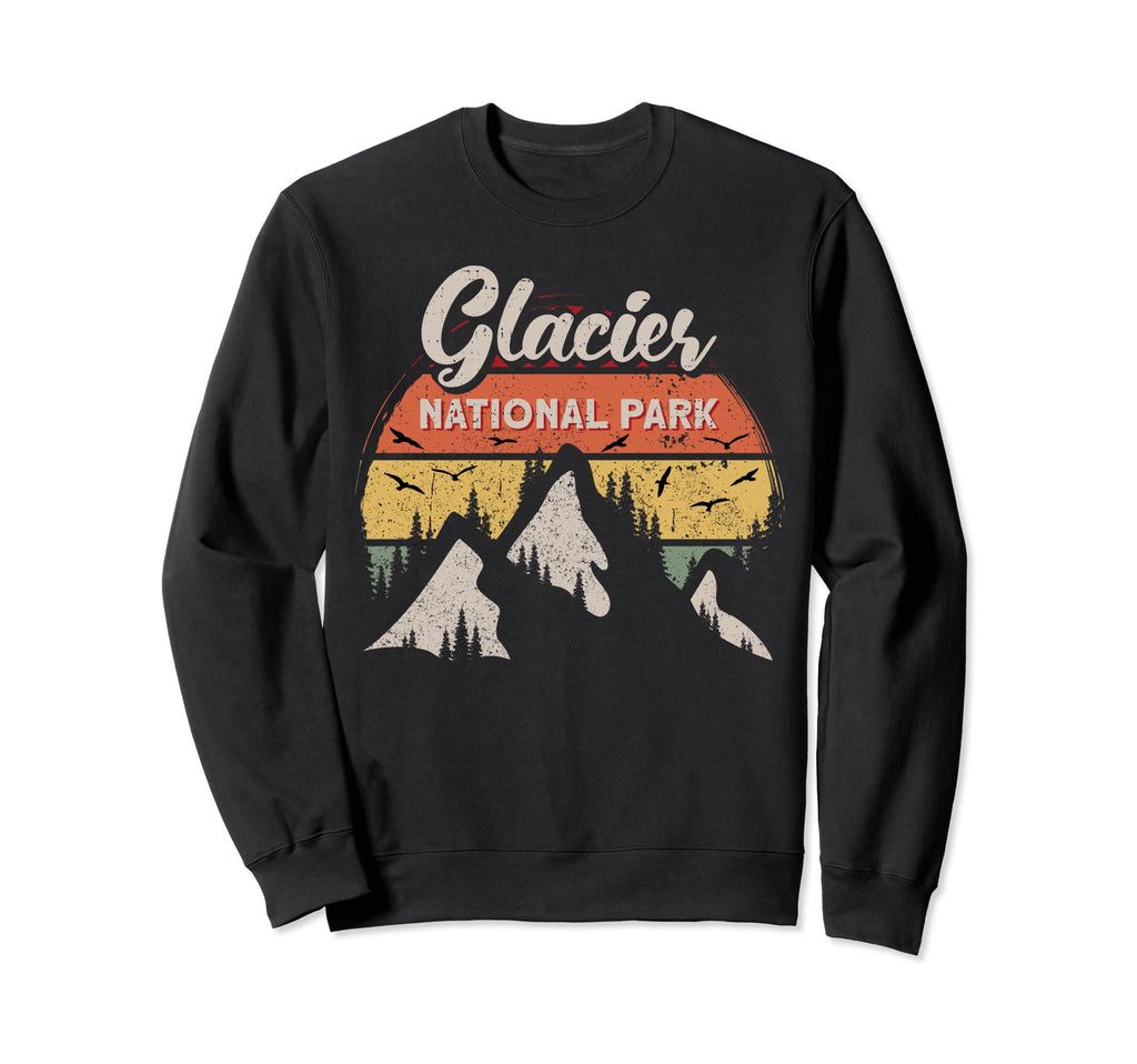 Glacier National Park Us Sweatshirt - Casual Everyday Wear Men Women - T-Shirt, Sweatshirt, Hoodie