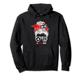 Soccer Mom Messy Bun Hair Soccer Hoodie - Streetwear Style Men Women - T-Shirt, Sweatshirt, Hoodie