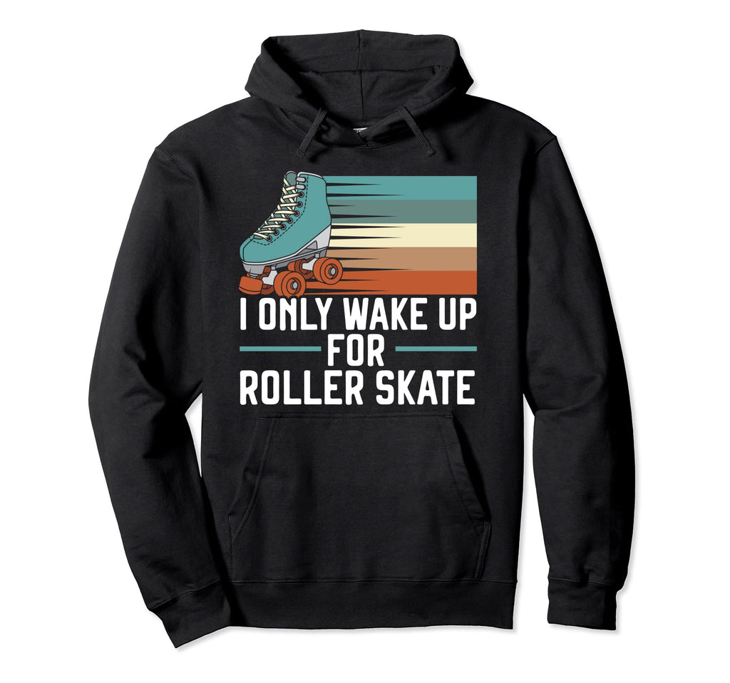 Roller Skating Roller Skater Hoodie - Graphic Print Men Women - T-Shirt, Sweatshirt, Hoodie