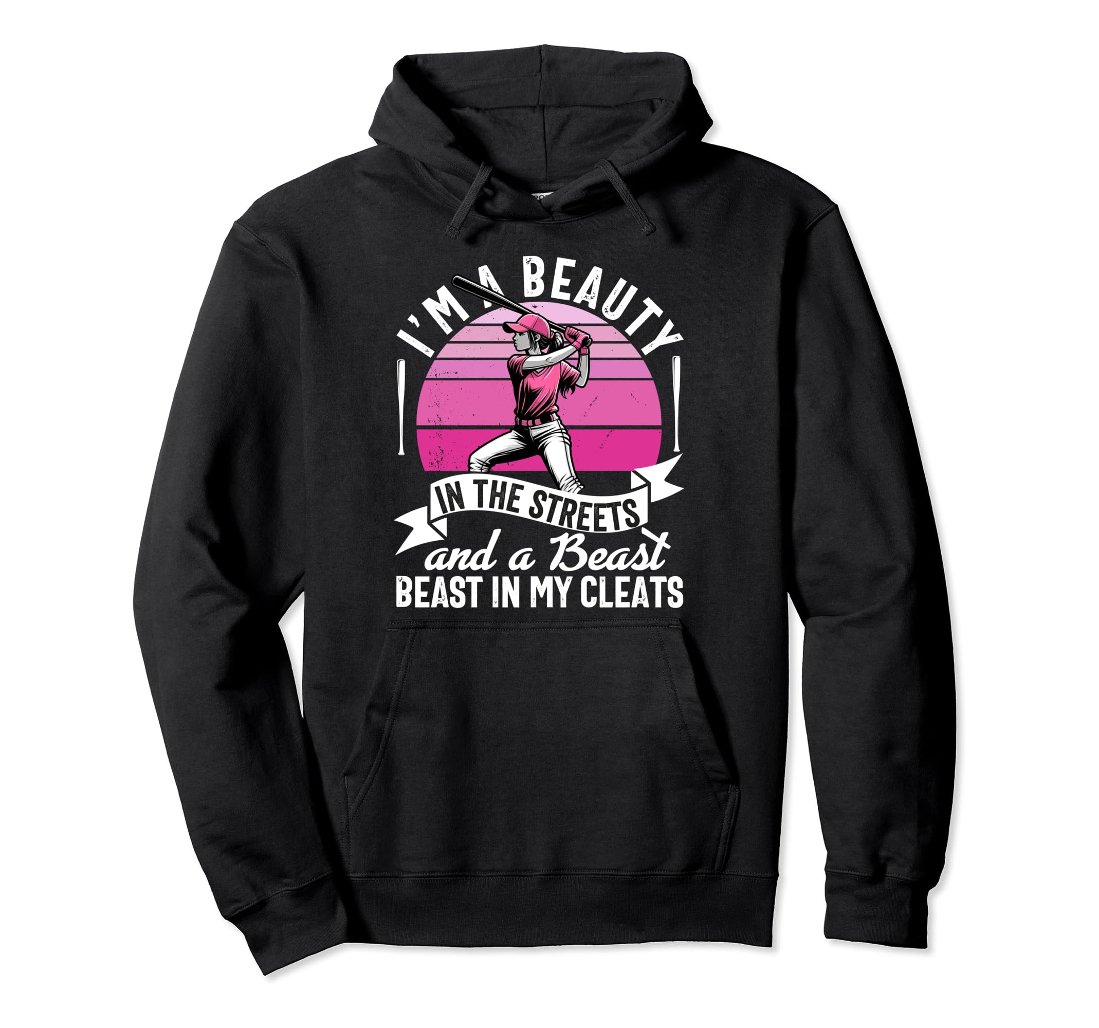 Im Beauty Streets And Beast My Cleats Hoodie - Novelty Apparel Men Women - T-Shirt, Sweatshirt, Hoodie