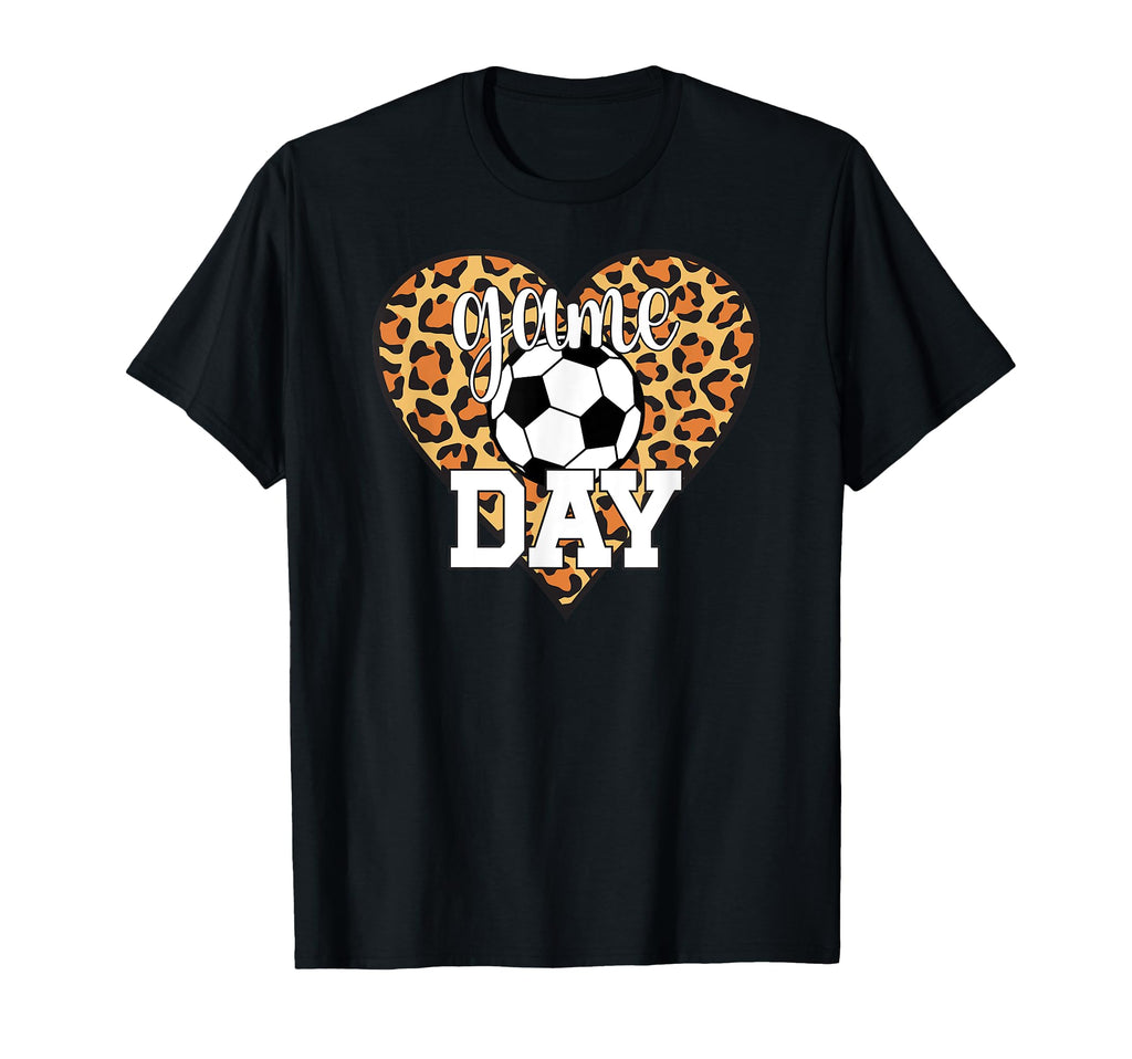 Soccer Game Day Heart Game Day Soccer T-Shirt - Minimalist Print Unisex - T-Shirt, Sweatshirt, Hoodie