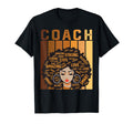Coach Afro African American Black T-Shirt - Unique Graphic Men Women - T-Shirt, Sweatshirt, Hoodie
