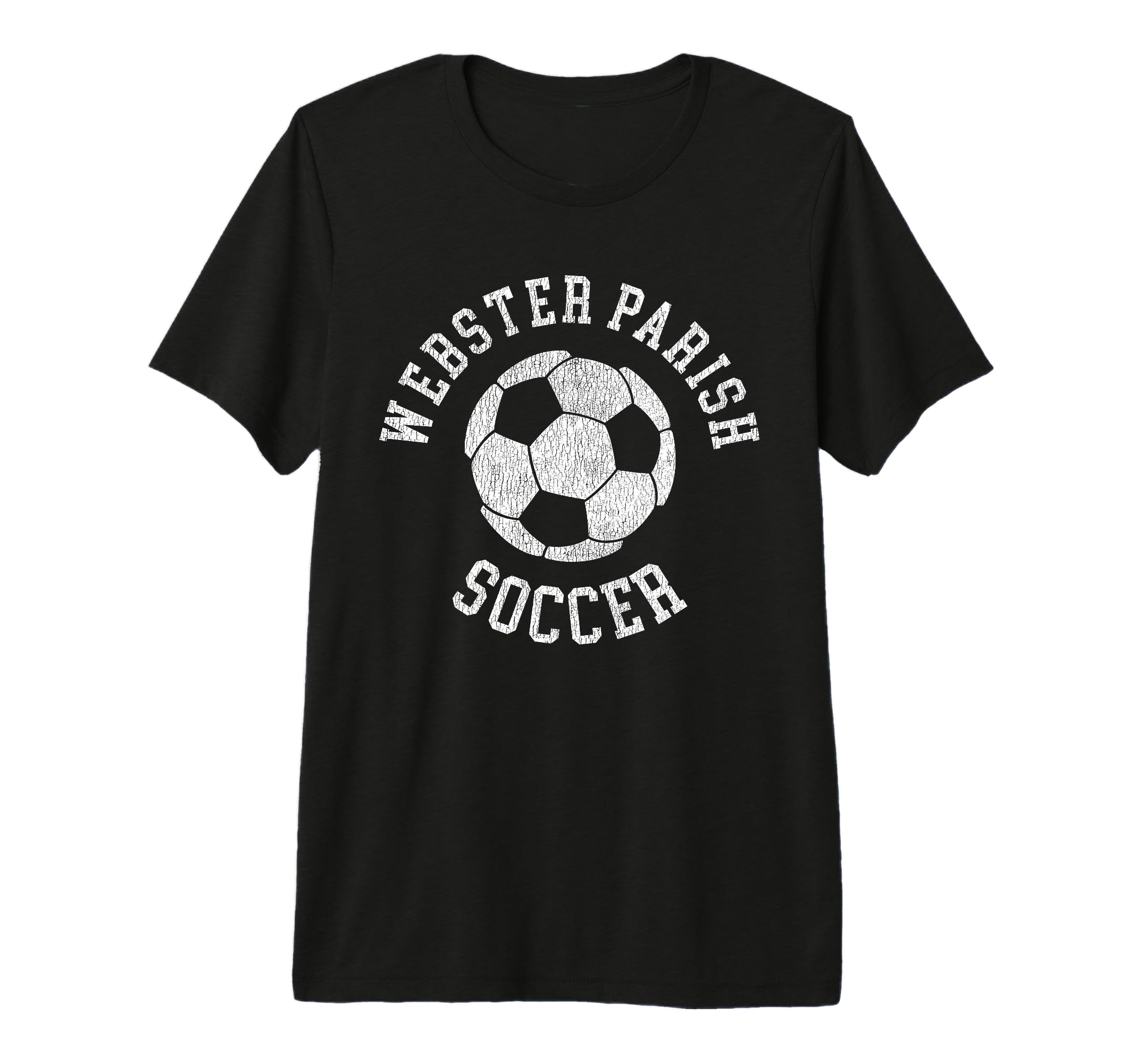 Webster Parish Soccer Distressed 90S Tri T-Shirt - Minimalist Print Unisex - T-Shirt, Sweatshirt, Hoodie