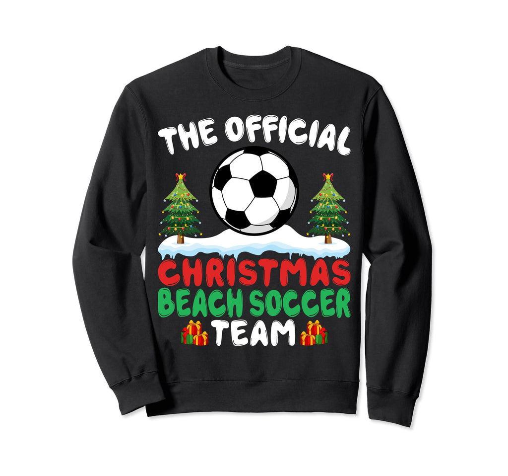 Beach Soccer Team Funny Beach Sweatshirt - Custom Art Print for Adults - T-Shirt, Sweatshirt, Hoodie