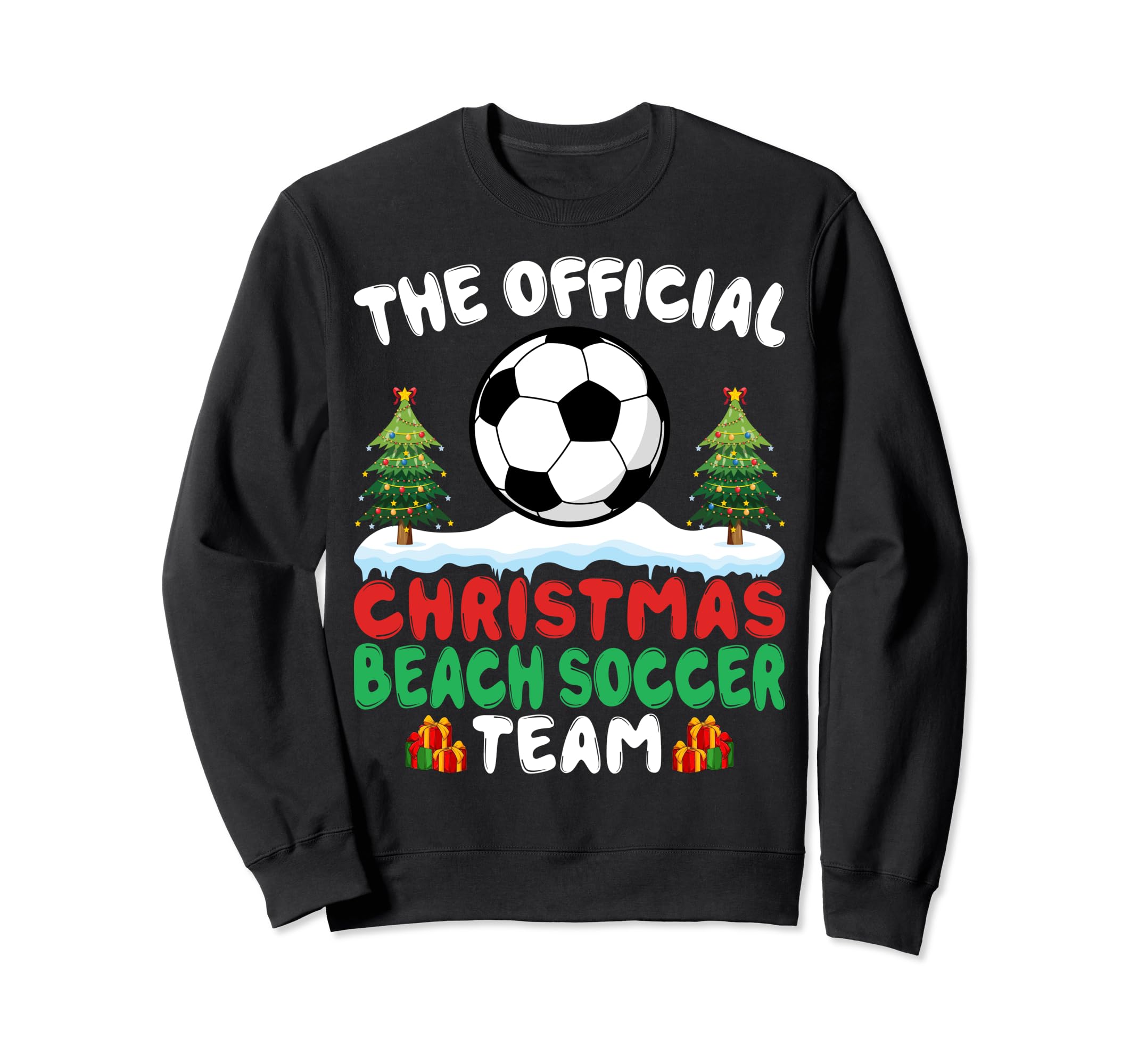Beach Soccer Team Funny Beach Sweatshirt - Custom Art Print for Adults - T-Shirt, Sweatshirt, Hoodie