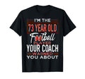 Football 73Rd Birthday Party Player T-Shirt - Minimalist Print Unisex - T-Shirt, Sweatshirt, Hoodie