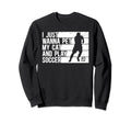 Funny Pet My Dog And Play Soccer Sweatshirt - Minimalist Print Men Women - T-Shirt, Sweatshirt, Hoodie