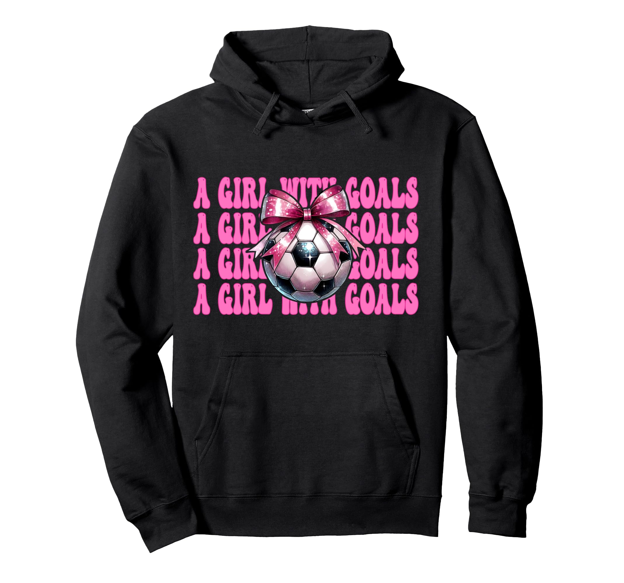 Soccer Mom Mama Mothers Day Coquette Hoodie - Minimalist Print for Adults - T-Shirt, Sweatshirt, Hoodie