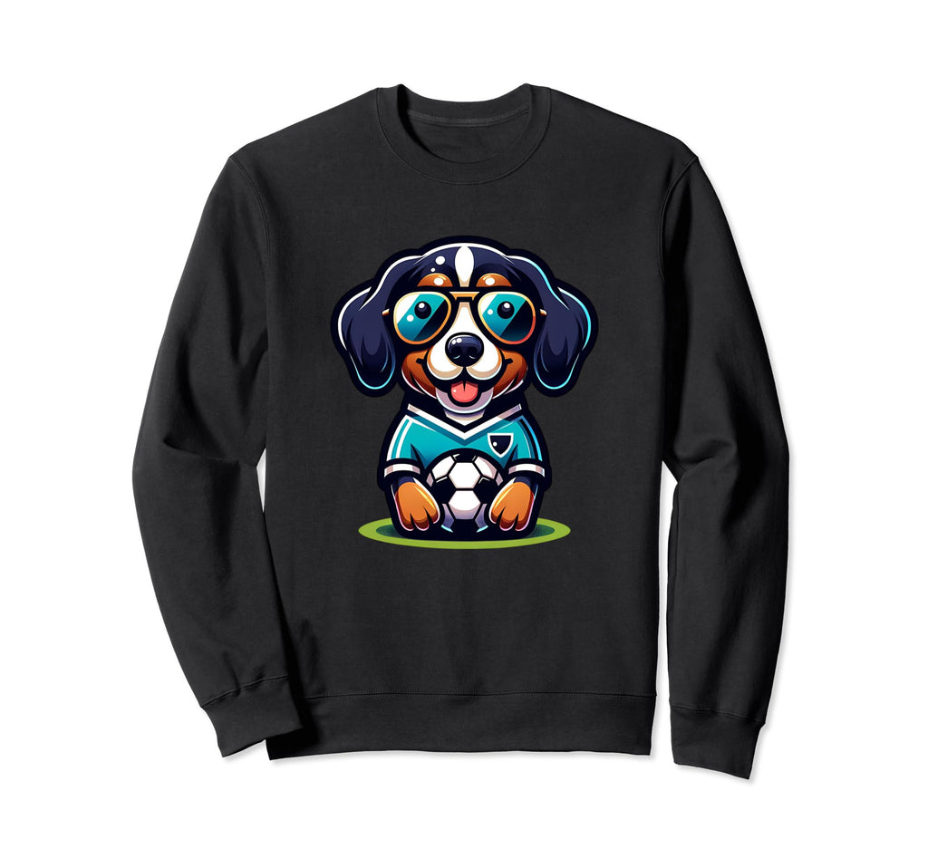 Bernese Mountain Dog Soccer Player Sweatshirt - Streetwear Style Unisex - T-Shirt, Sweatshirt, Hoodie