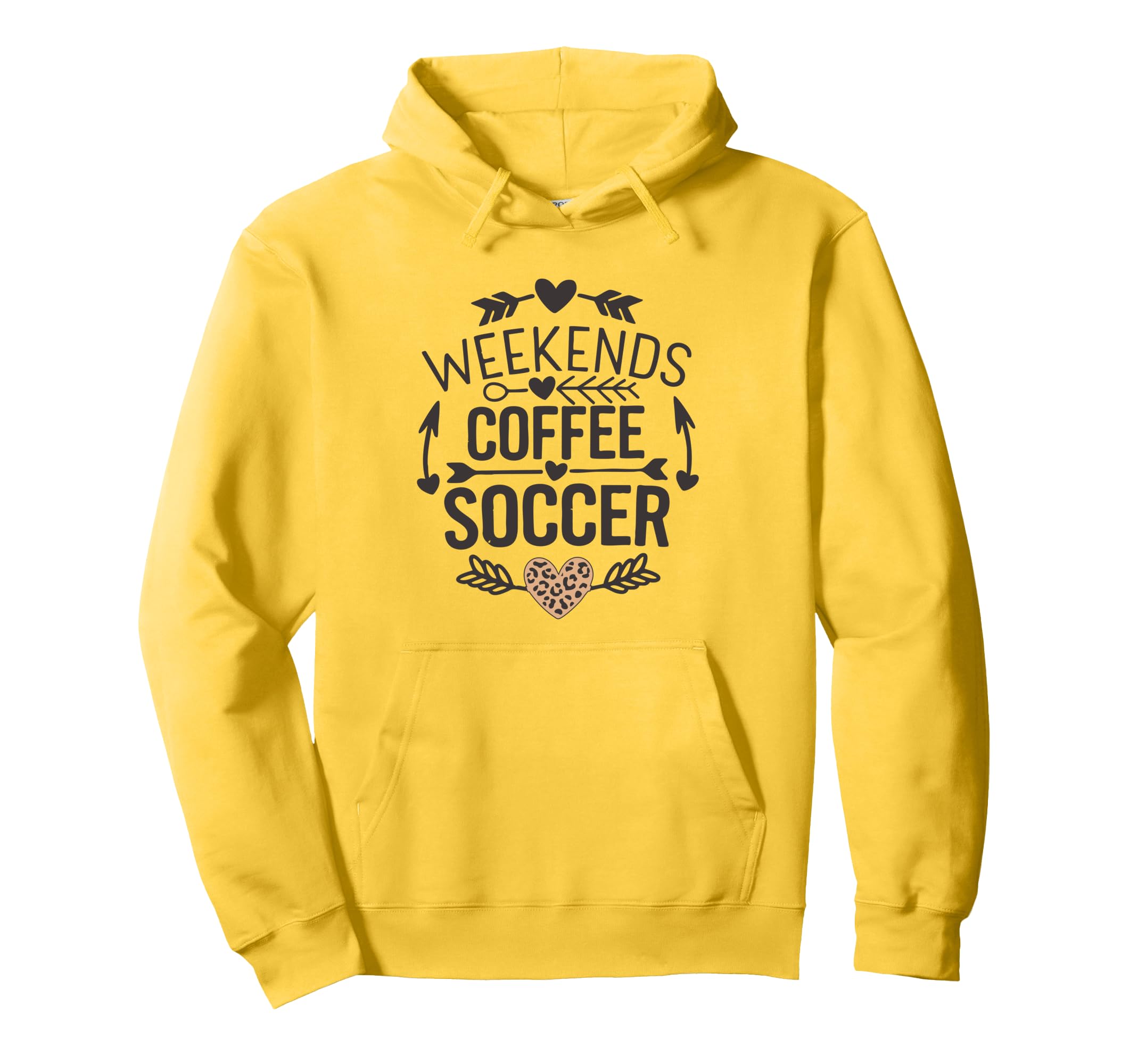 Weekends Coffee And Soccer Mom Life Hoodie - Fun Novelty Design Men Women - T-Shirt, Sweatshirt, Hoodie