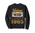 Made 1965 60Th Birthday Cassette Sweatshirt - Streetwear Style Men Women - T-Shirt, Sweatshirt, Hoodie