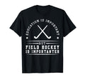 Hockey Training Goal Shooting Goalie T-Shirt - Minimalist Print Men Women - T-Shirt, Sweatshirt, Hoodie