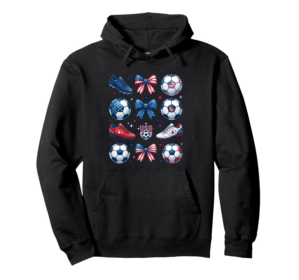 Soccer Soccer Lovers Soccer Players Hoodie - Novelty Apparel for Adults - T-Shirt, Sweatshirt, Hoodie