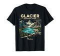 Glacier National Park Montana Nature T-Shirt - Unique Graphic Men Women - T-Shirt, Sweatshirt, Hoodie