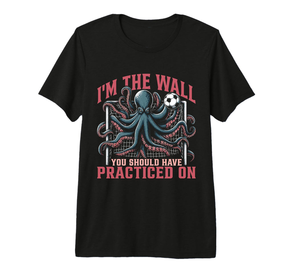 Goalkeeper Octopus Soccer Goalie Tri T-Shirt - Custom Art Print for Adults - T-Shirt, Sweatshirt, Hoodie