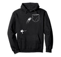 Fake Pocket Ice Hockey Goalie Hockey Hoodie - Unique Graphic Unisex - T-Shirt, Sweatshirt, Hoodie