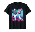 Groovy Rollerskates 80S 90S Roller Disco T-Shirt - Custom Art Print Unisex - T-Shirt, Sweatshirt, Hoodie