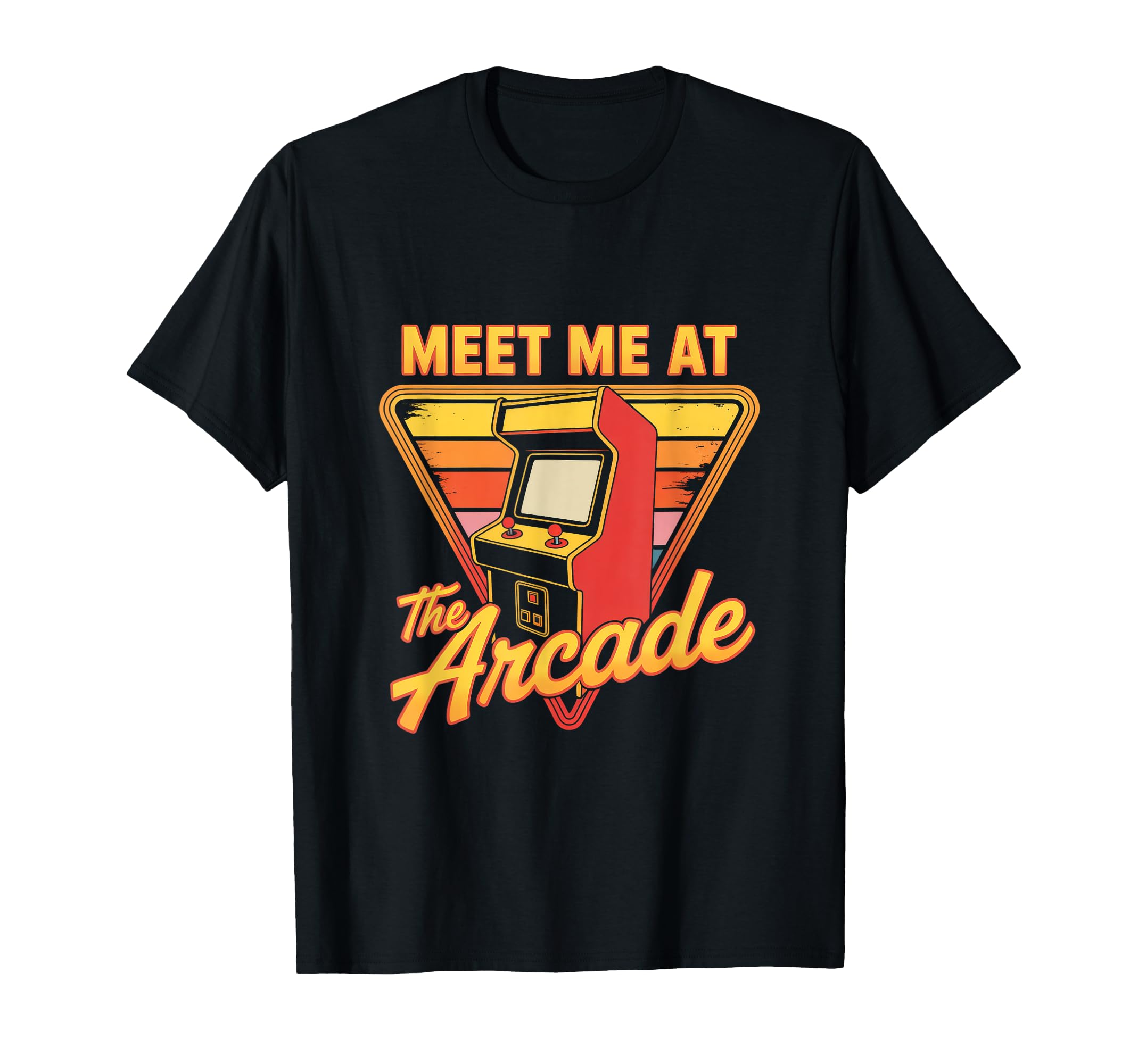 Meet Me Arcade Nostalgic Gaming Gamer T-Shirt - Trendy Graphic Unisex - T-Shirt, Sweatshirt, Hoodie