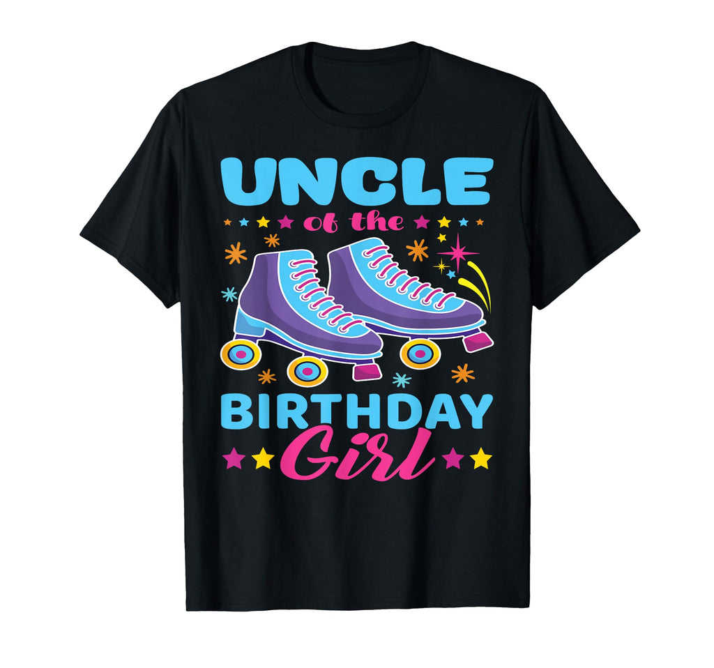 Uncle Birthday Roller Skates T-Shirt - Fun Novelty Design for Adults - T-Shirt, Sweatshirt, Hoodie