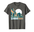 Zion National Park Wpa Utah T-Shirt - Streetwear Style Men Women - T-Shirt, Sweatshirt, Hoodie