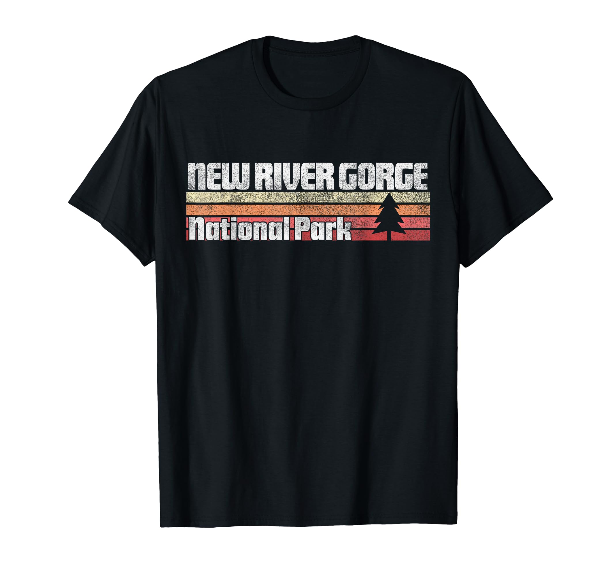 New River Gorge National Park 70S T-Shirt - Custom Art Print for Adults - T-Shirt, Sweatshirt, Hoodie