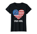 Usa Heart Supporter Flag Soccer T-Shirt - Graphic Print for Adults - T-Shirt, Sweatshirt, Hoodie