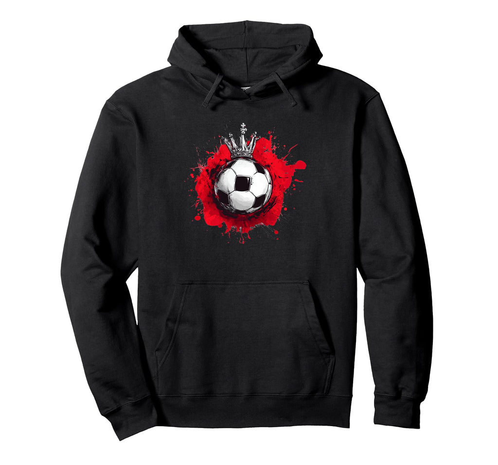 Play Like King This Soccer Ball Outfit Hoodie - Graphic Print Unisex - T-Shirt, Sweatshirt, Hoodie
