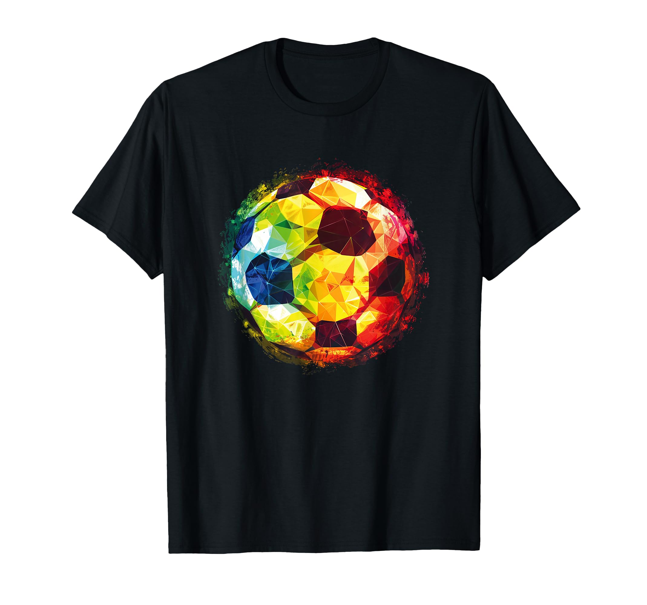 Soccer Ball Football Player And Fan T-Shirt - Graphic Print for Adults - T-Shirt, Sweatshirt, Hoodie