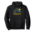 Glacier National Park Us Glacier Hoodie - Custom Art Print Unisex - T-Shirt, Sweatshirt, Hoodie