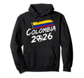 Colombia Soccer Football Game Player Fan Hoodie - Trendy Graphic Unisex - T-Shirt, Sweatshirt, Hoodie