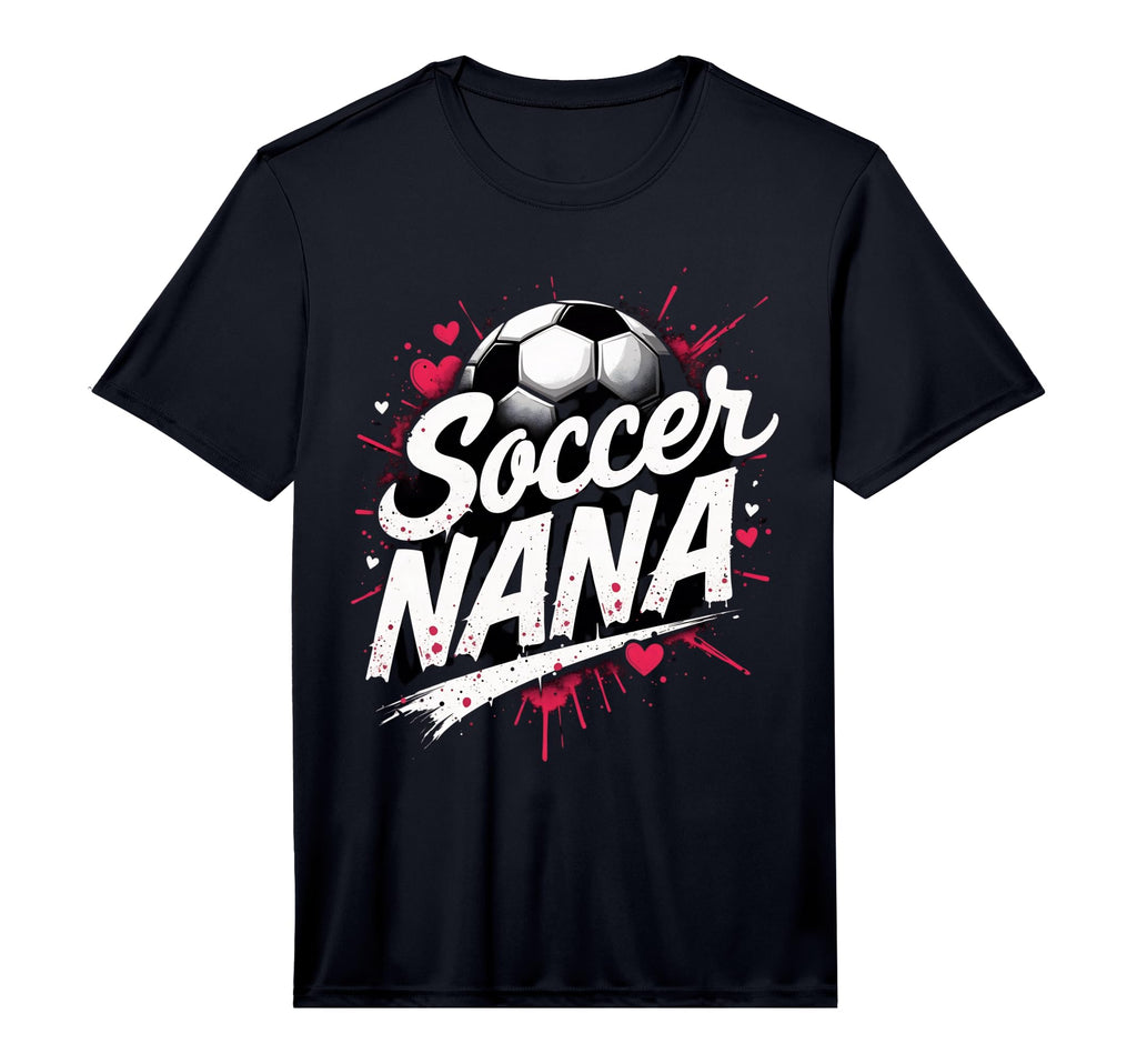 Proud Soccer Nana Funny Grandma Lover T-Shirt - Minimalist Print Men Women - T-Shirt, Sweatshirt, Hoodie