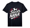 Proud Soccer Nana Funny Grandma Lover T-Shirt - Minimalist Print Men Women - T-Shirt, Sweatshirt, Hoodie