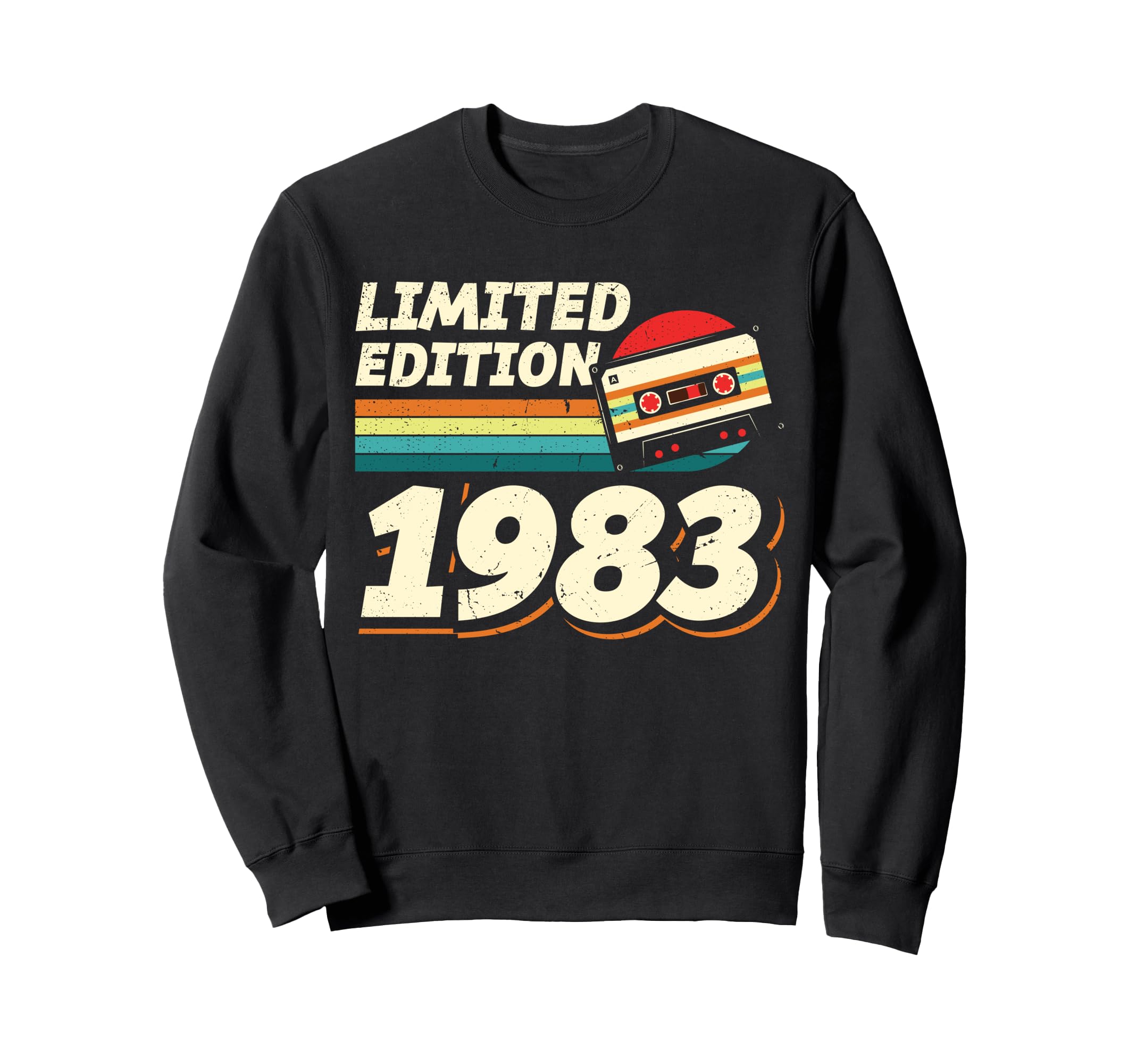 Yy Cassette Tape 41Th Birthday Sweatshirt - Minimalist Print for Adults - T-Shirt, Sweatshirt, Hoodie