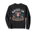 Raised Old School Graffiti Sweatshirt - Casual Everyday Wear for Adults - T-Shirt, Sweatshirt, Hoodie