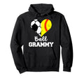 Ball Grammy Heart Funny Soccer Softball Hoodie - Novelty Apparel Unisex - T-Shirt, Sweatshirt, Hoodie