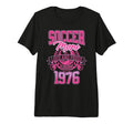 Soccer Mom Loud Proud Since 1976 Mothers T-Shirt - Trendy Graphic Unisex - T-Shirt, Sweatshirt, Hoodie