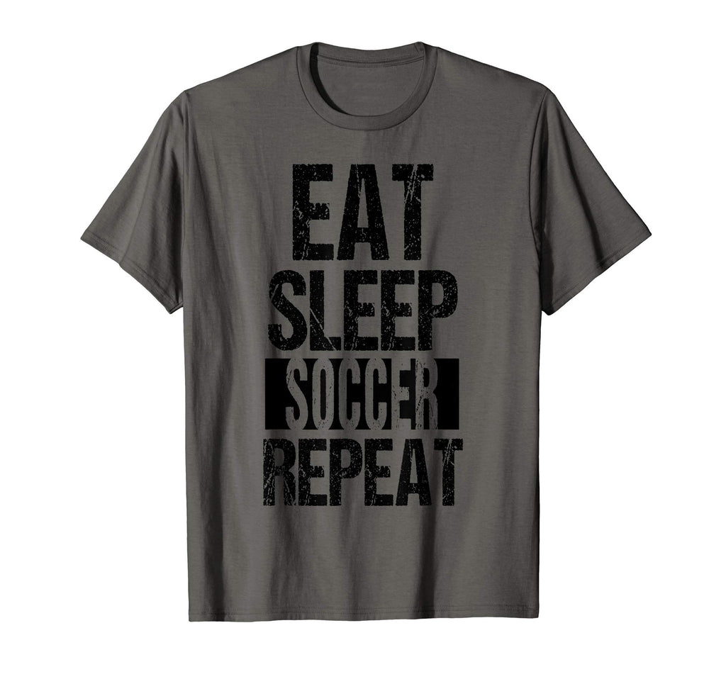Funny Eat Sleep Soccer Fan Gifts Sweatshirt - Custom Art Print Unisex - T-Shirt, Sweatshirt, Hoodie