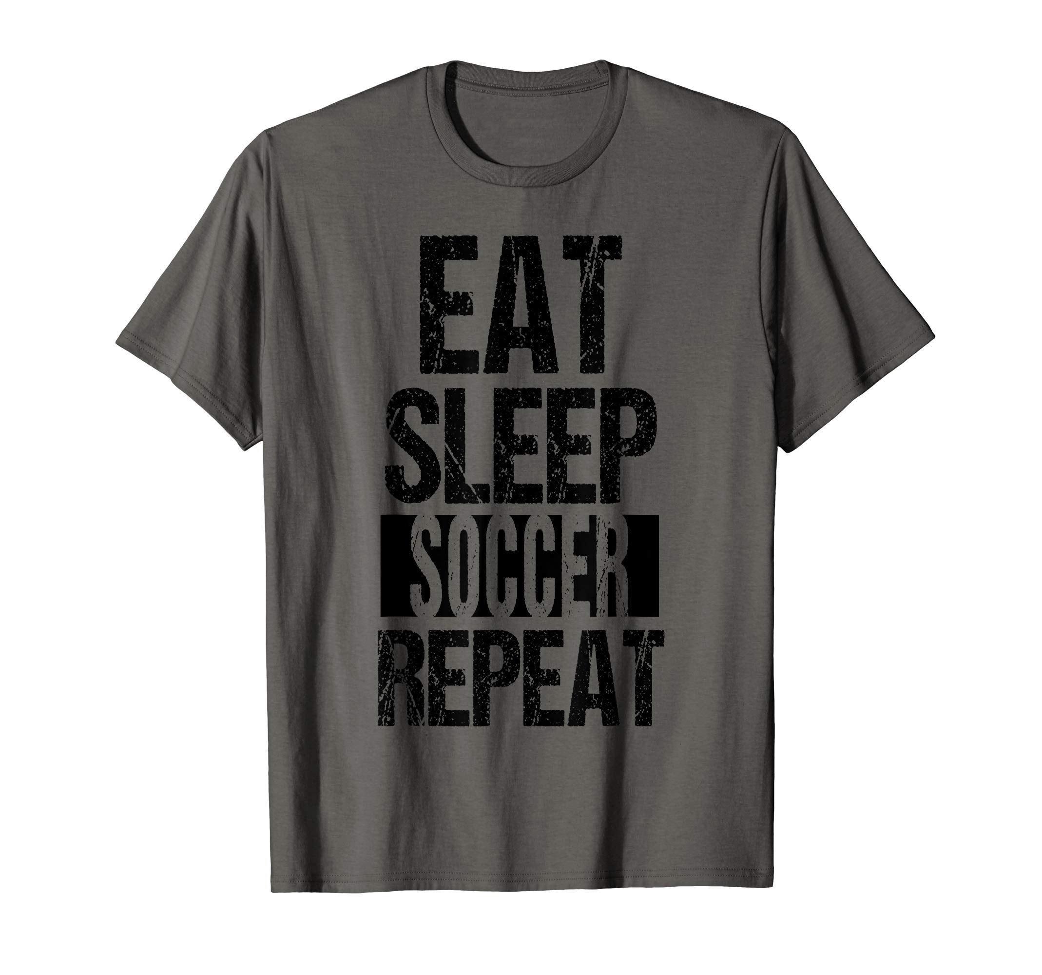 Funny Eat Sleep Soccer Fan Gifts Sweatshirt - Custom Art Print Unisex - T-Shirt, Sweatshirt, Hoodie
