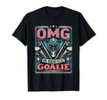 Goalkeeper Ice Hockey Goalie Funny T-Shirt - Novelty Apparel Unisex - T-Shirt, Sweatshirt, Hoodie
