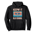 Old School Hip Hop 80S 90S Cassette Tape Hoodie - Aesthetic Graphic Unisex - T-Shirt, Sweatshirt, Hoodie