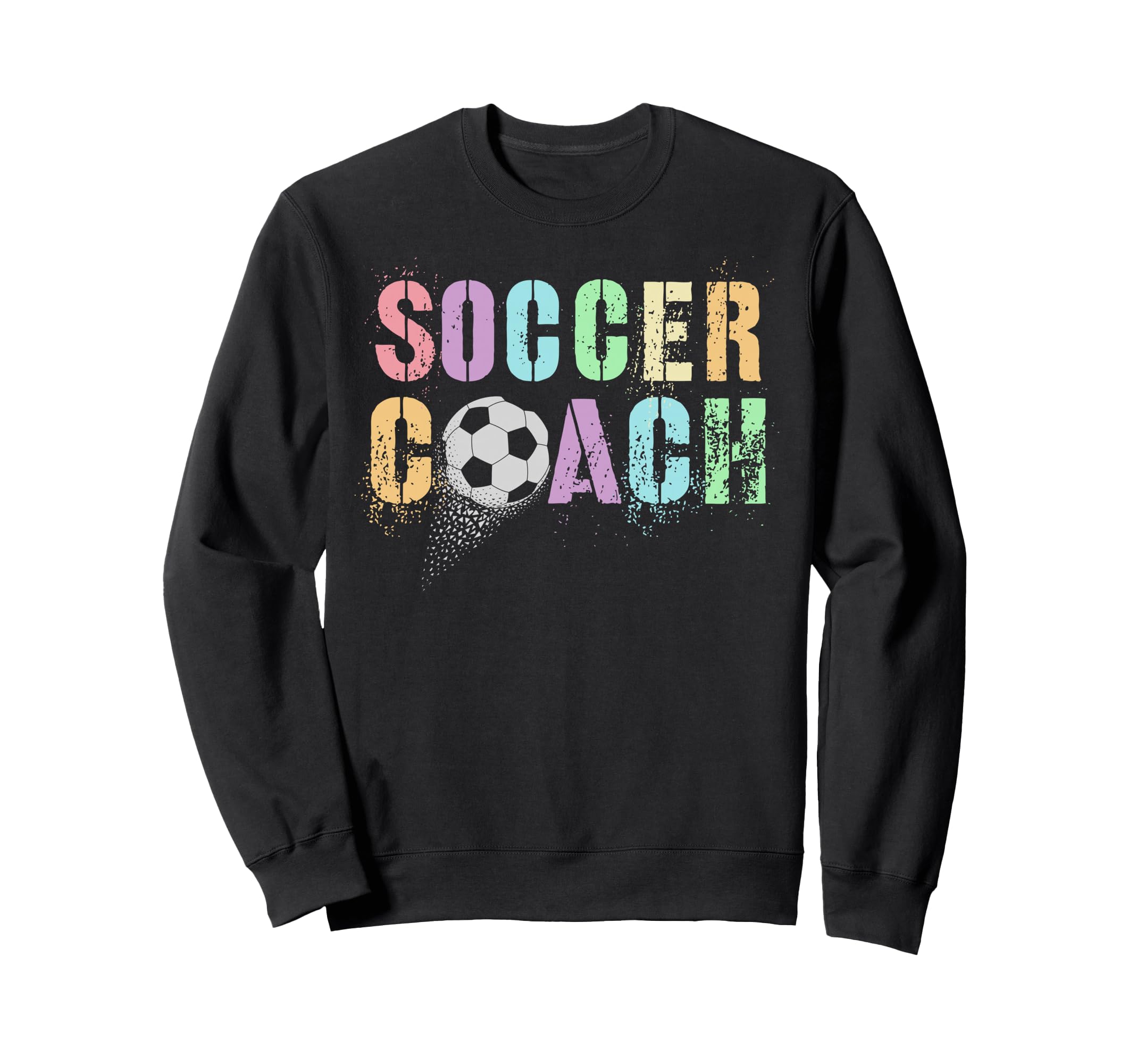 Groovy Soccer Coach Play Mama Sweatshirt - Casual Everyday Wear Men Women - T-Shirt, Sweatshirt, Hoodie