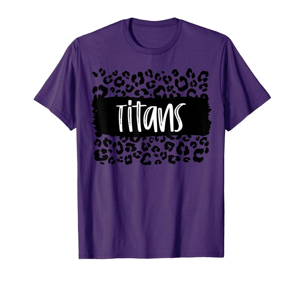 Titans Team Mascot School Spirit T-Shirt - Casual Everyday Wear Unisex - T-Shirt, Sweatshirt, Hoodie