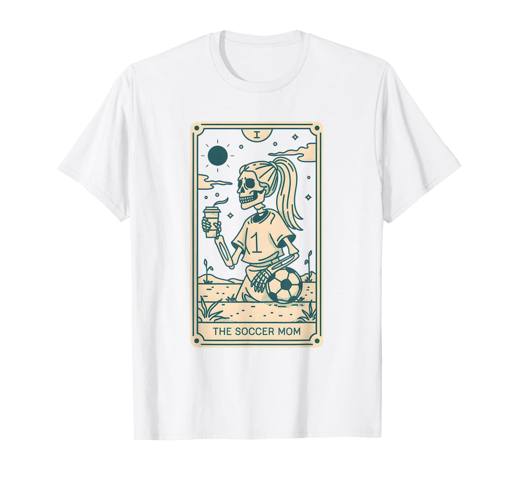 Soccer Mom Tarot Card Soccer Mama T-Shirt - Custom Art Print Unisex - T-Shirt, Sweatshirt, Hoodie